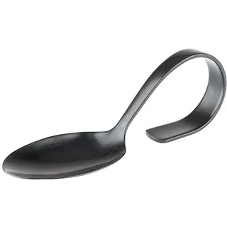 APS 693 Gourmetlöffel "CLASSIC", Länge 12 cm, 18/8 Edelstahl, Gunmetal-Look