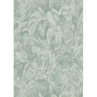 Erismann Vliestapete ERISMANN "Vliestapete DELICIOSA", grün, B:0,53m H:0,09m L:10,05m, Vlies, Tapeten, Vliestapete, Phthalate frei