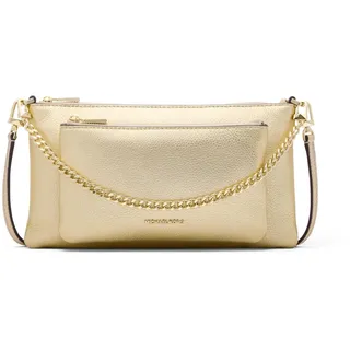 Michael Kors Md Pckt Conv Xbody Leder Gold/Khaki