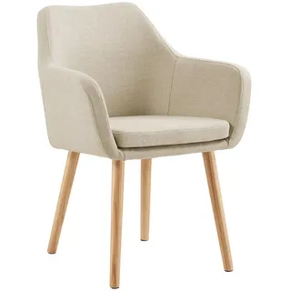 SalesFever Armlehnstuhl Polyester beige
