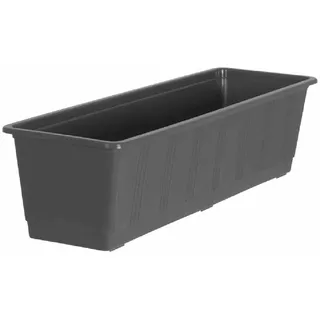 Thermo geli Plastic BLUMENKASTEN Standard"60cm Anthrazit Blumentopf Planzentopf