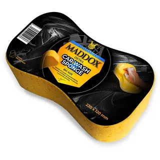 MADDOX DETAIL - Car Wash Sponge |Autoschwamm | Super saugfähiger Schwamm für die Autowäsche | Hohe Effizienz und Schutz für Ihr Fahrzeug |Grobe Poren |Hoher Schutz |Vielseitigkeit bei der Autowäsche.