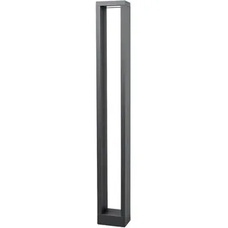 Lucande LED Wegeleuchte 90 cm, Außenleuchte IP54 Pollerleuchte außen 10W Gartenlampe Aussenleuchte für Garten Außenstehleuchte