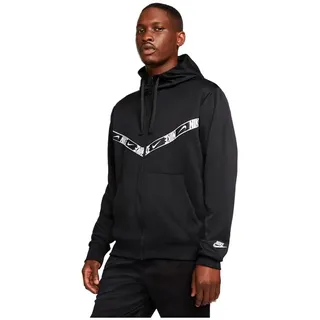 Nike Repeat Kapuzenpullover Black/Black/White S