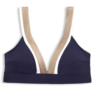 ESPRIT Damen Dreifarbiges, wattiertes Bikinitop