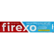 Firexo Feuerlöscher Satchet für Pfannen - Küchenfeuerlöscher sachet - Feuerlöschsachet für Fettbrand - Pfannenbrandlöscher sachet - Küchenbrand Löscher Sachet - Sicherheits Feuerlöschsachet