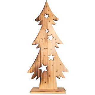 NÄVE LED-Holz-Dekoleuchte Tannenbaum groß