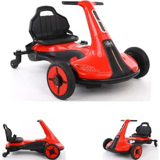 ES-Toys Drift-Cart Kinder Elektroauto rot (12V)