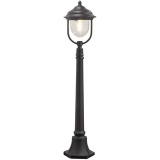 Konstsmide Wegeleuchte Aluminium 24x24x118 cm 1x75W schwarz