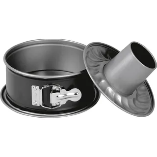 KAISER Inspiration Mini-Springf. mit Flach- und Rohrboden 18 cm - Schwarz