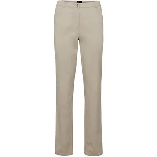 GOLDNER 2-in-1-Hose »Kurzgröße Hose Carla in stretchbequemer Qualität«, beige