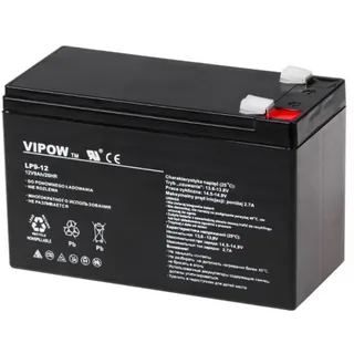 VIPOW Gelakku AGM Gelakkumulator Ersatzbatterie Gel Akku Batterie (12V 9Ah)