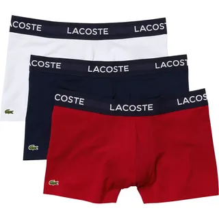 Lacoste Boxershorts Trunks 3er-Pack - Bunt