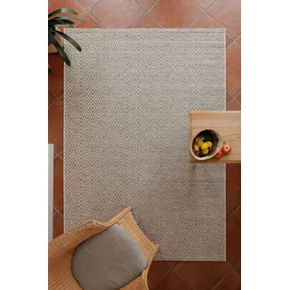 WECON HOME Miami Beach Outdoor-Teppich 160 x 230 cm Beige