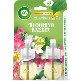 Airwick Duftstecker Duftölflakon, 2x 19ml, Nachfüller, Duo, Blooming Garden