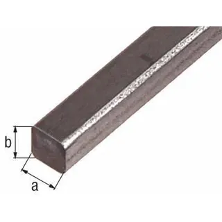 GAH Alberts Vierkantstange Stahl 2000 x 6 x 6 mm