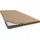 Topper-Spannbettlaken Jersey-Elasthan 140 x 200 - 160 x 220 cm braun
