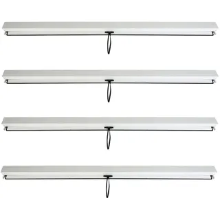 Mendler Pavillon Rollo 3 x 3 m inkl. 4 Seitenteile Weiß