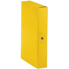 Esselte Cartelle Hat SCATOLA Eurobox gelb Datei – Dateien (gelb, 6 cm, 250 mm, 350 mm)
