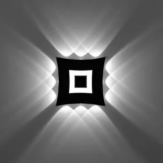 KAWELL 18W Modern Wandleuchte LED Wandlampe Up Down Wasserdicht IP65 Aluminium LED Wandbeleuchtung Innen Außen für Schlafzimmer Wohnzimmer Badezimmer Treppen Flur Korridor Eingang