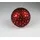 rote Glaskugel mit drehbaren Sternen 18