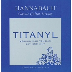 Hannabach 653159 Klassikgitarrensaiten Serie 950 Medium / High Tension Titanyl 3er Bass