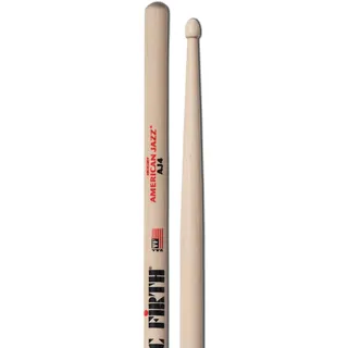 VIC FIRTH American Jazz Series Drumsticks - 4 - Wood Tip
