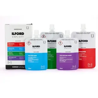 Ilford Simplicity Starter Kit Fotochemie zur SW-Filmentwicklung (2xKB oder 1xRF)