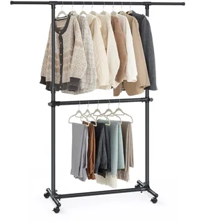 Songmics Garderobenständer LLR401B01 Schwarz