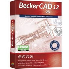Bild Markt & Technik 80850 BeckerCAD 12 2D Vollversion, 1 Lizenz Windows CAD-Software