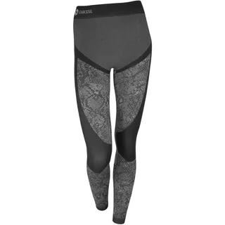 STARK SOUL Damen Seamless Funktionsunterwäsche, Thermo Unterwäsche, Hose, Grau, Gr. L/XL