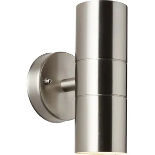 Brilliant Außenwandleuchte Edelstahl 17,0 cm