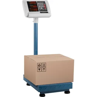 Steinberg Systems Steinberg Plattformwaage Bodenwaage Paketwaage Industriewaage klappbar 100 kg / 10 g Wiegefläche 40 x 30 cm