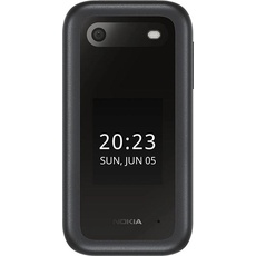 Nokia 2660 Flip Dual SIM Black (2.80", 130 MB, 0.30 Mpx), Tastenhandy, Schwarz