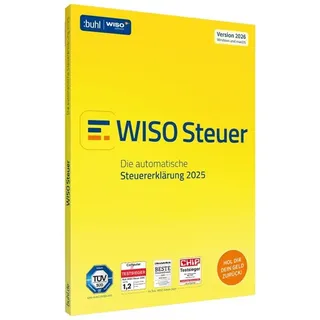 Buhl WISO Steuer 2026 (für Steuerjahr 2025) Web, Windows, Mac, App