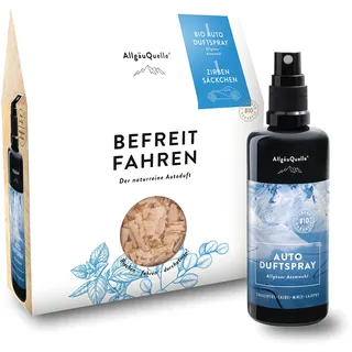 AllgäuQuelle Bio Autoduft-Set Eukalyptus 2 St. 100 ml