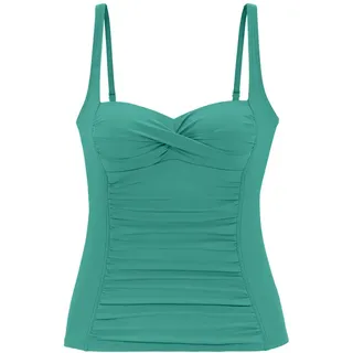 LASCANA Tankini-Top »Comfy« Bequeme Passform ohne Bügel, blau