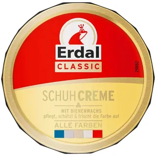 Erdal Dosencreme Schuhcreme mit Bienenwachs - nährt und pflegt das Leder, farblos, 1er Pack (1 x 75 ml)