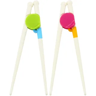 PandaEar 2 Paare Kinder Training Essstäbchen Hilfer - Lernen Stäbchen Chinesische Chopsticks für Erwachsene Anfänger Kinder Senioren