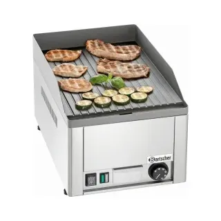 Bartscher Griddleplatte GDP 320E gerillt