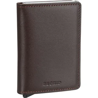 Slimwallet Herren Geldbörse braun