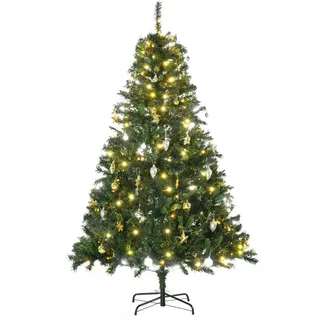 Homcom Weihnachtsbaum Kunststoff, Metall H/d: ca. 180x112 cm,