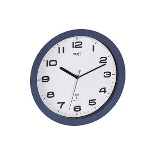 TFA Dostmann 60.3554.05 Funk Wanduhr 50 mm x 320 mm Rot