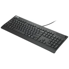 Lenovo Smartcard Wired Keyboard II - keyboard - US with Euro symbol - black - Tastaturen - Englisch - Schwarz