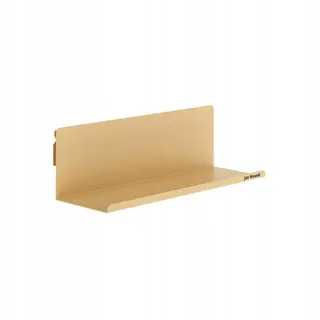 Jan Nowak Wandregal Bücherleiste Bilderleiste aus Metall Joanne 40 cm Beige