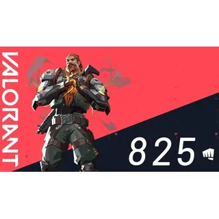 Valorant - 825 Valorant Points