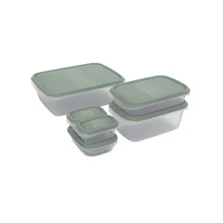 Rotho Frischhaltedose grün 6-teiliges Set