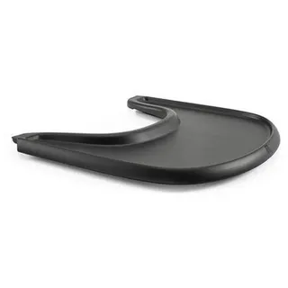 Stokke Stokke Nomi Ess-Spielbrett , Schwarz , Kunststoff , 44.3x8x44.3 cm , Babymöbel & Kindermöbel, Babyzimmer, Hochstühle