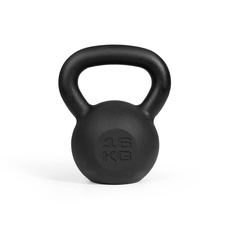 ZIRPO Kettlebell 16 kg, Kugelhantel aus Gusseisen, Kugelgewicht in 8 Varianten, Schwunghantel für Krafttraining, Workout und Profi Fitness, Schadstoffgeprüft