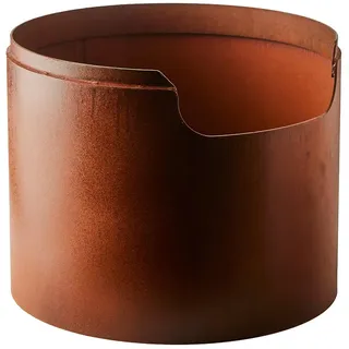 Barbecook Basis Jack 60/75 aus Cortenstahl, Durchmesser 40 cm – stabile Basis für Feuerstelle und Outdoor Kochen